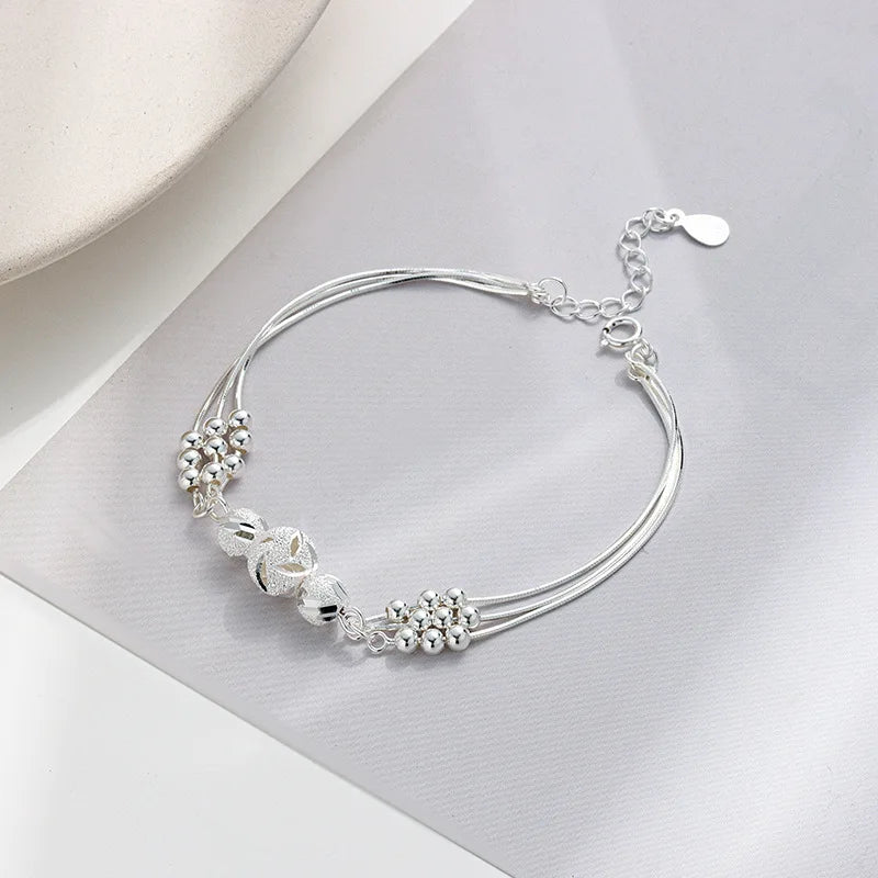 Luxury Sterling Silver Bracelet for Woman (Select 9 Unique Fashions)