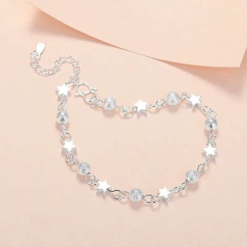 Luxury Sterling Silver Bracelet for Woman (Select 9 Unique Fashions)