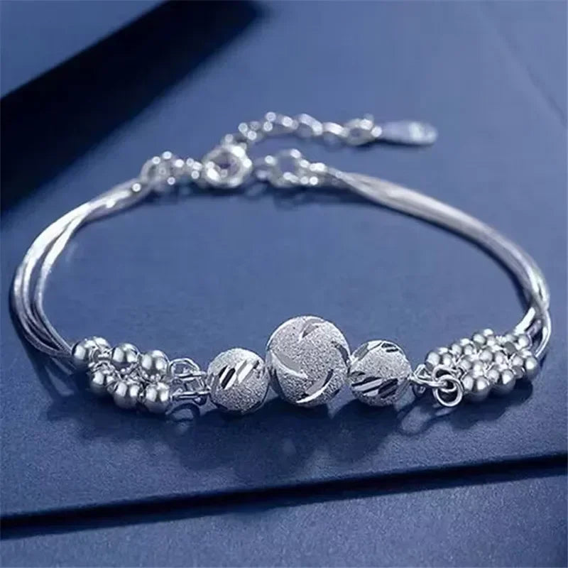 Luxury Sterling Silver Bracelet for Woman (Select 9 Unique Fashions)