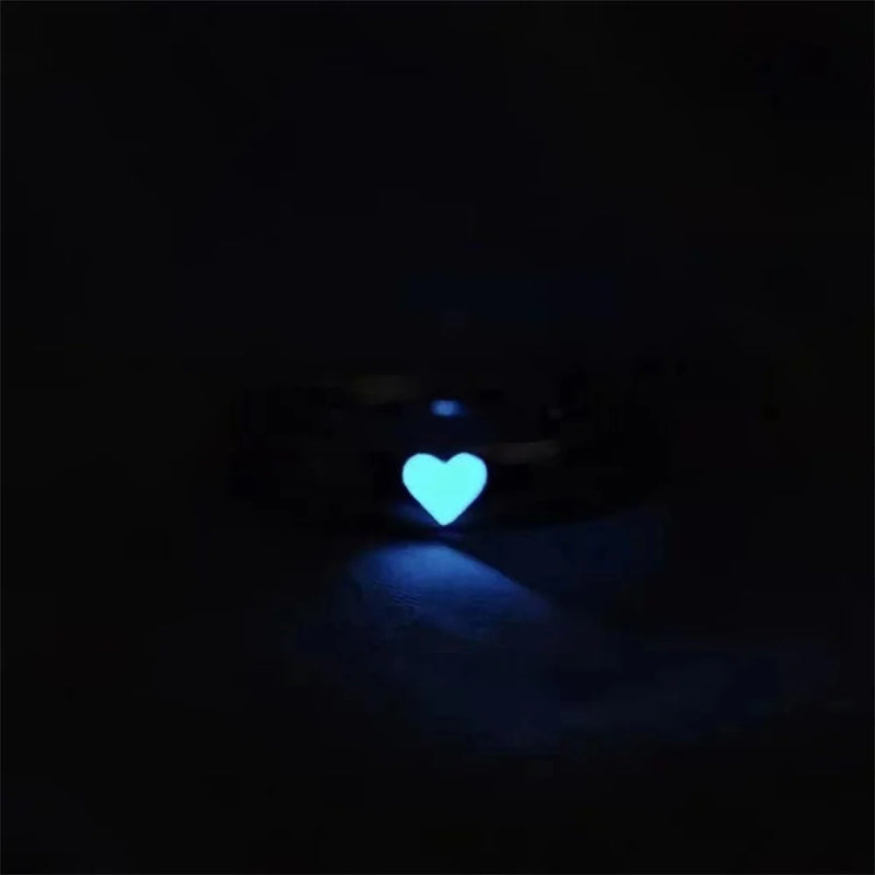 Heart-Shaped Luminous Rings (Select 8 Unique Styles, 4 Colors)